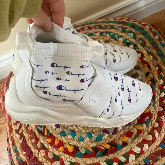 Champion  Rally Pro Script White Shoes Sneakers - Picture 7 of 7